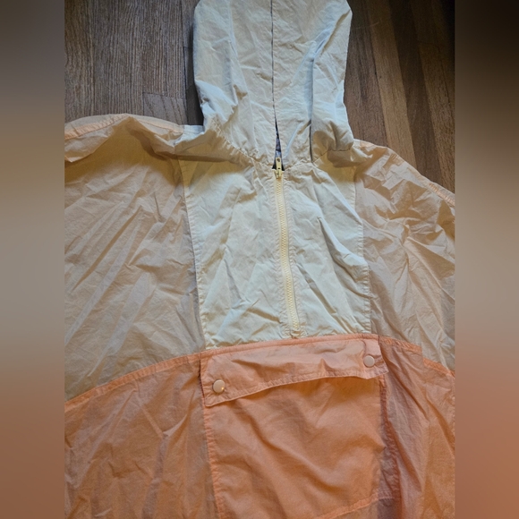 Free people colorblocked rain poncho - Picture 5 of 9